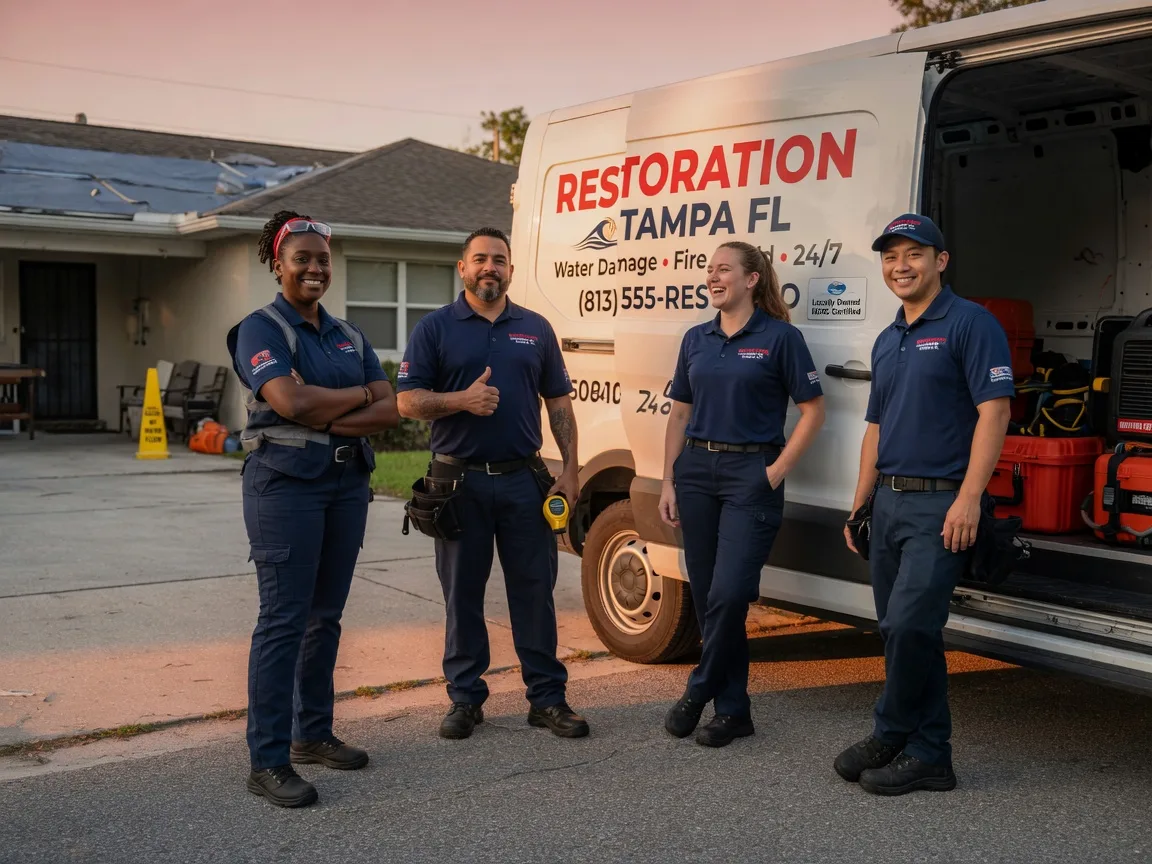 Water Damage Restoration company in Anacoco, LA